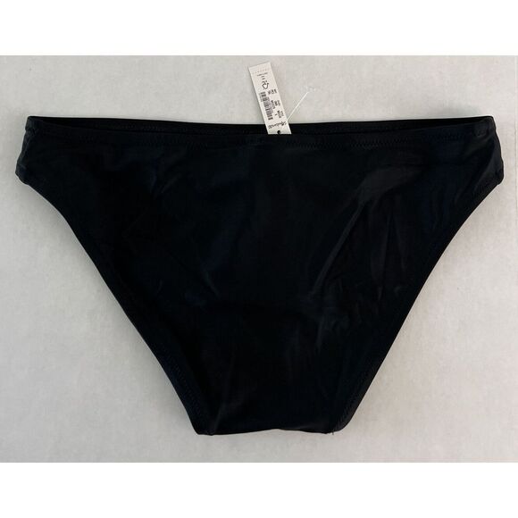 Madewell MD330 Womens Sz S Black Second Wave Classic Bikini Bottom - Picture 2 of 7